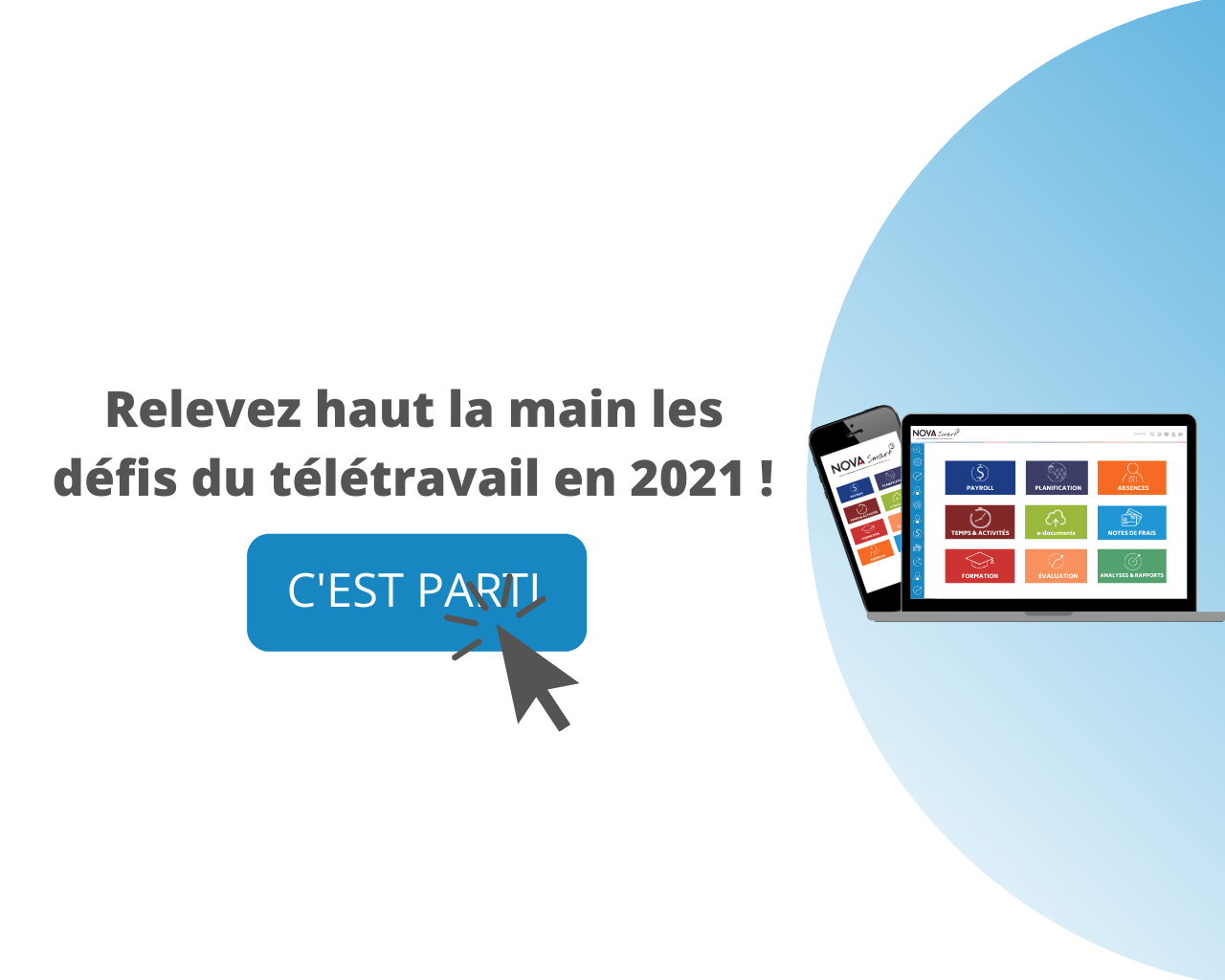 Relevez haut la main les défis du télétravail en 2021